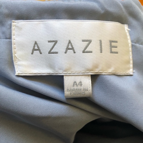 Azazie Beautiful soft blue formal dress - Picture 8 of 10